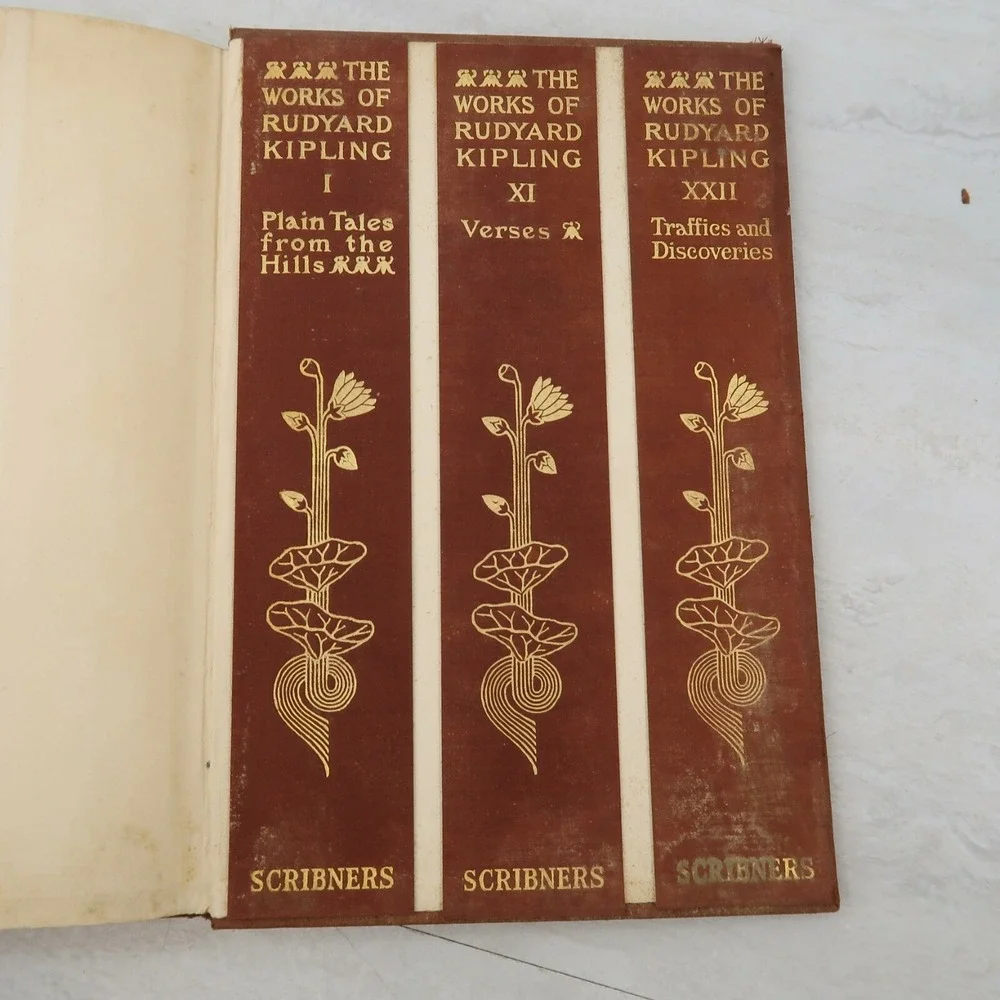 The Day's Work Part One Rudyard Kipling 1914 Hard Cover